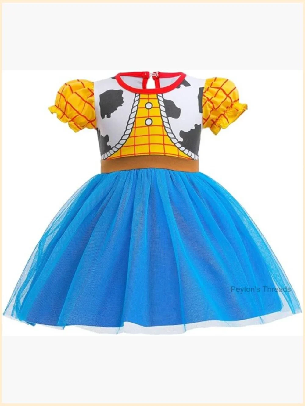 Toddler Girls Princess Birthday Party Halloween Costume Midi Dress